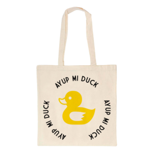 Ayup Mi Duck Tote Bag