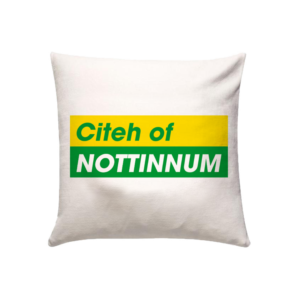 Citeh of Nottinnum Cushion Cover