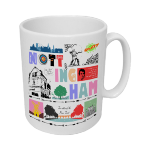 Nottingham Collage Mug